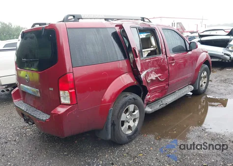 2005 Nissan Pathfinder Se from USA, damaged, VIN 5N1AR18W95C745498